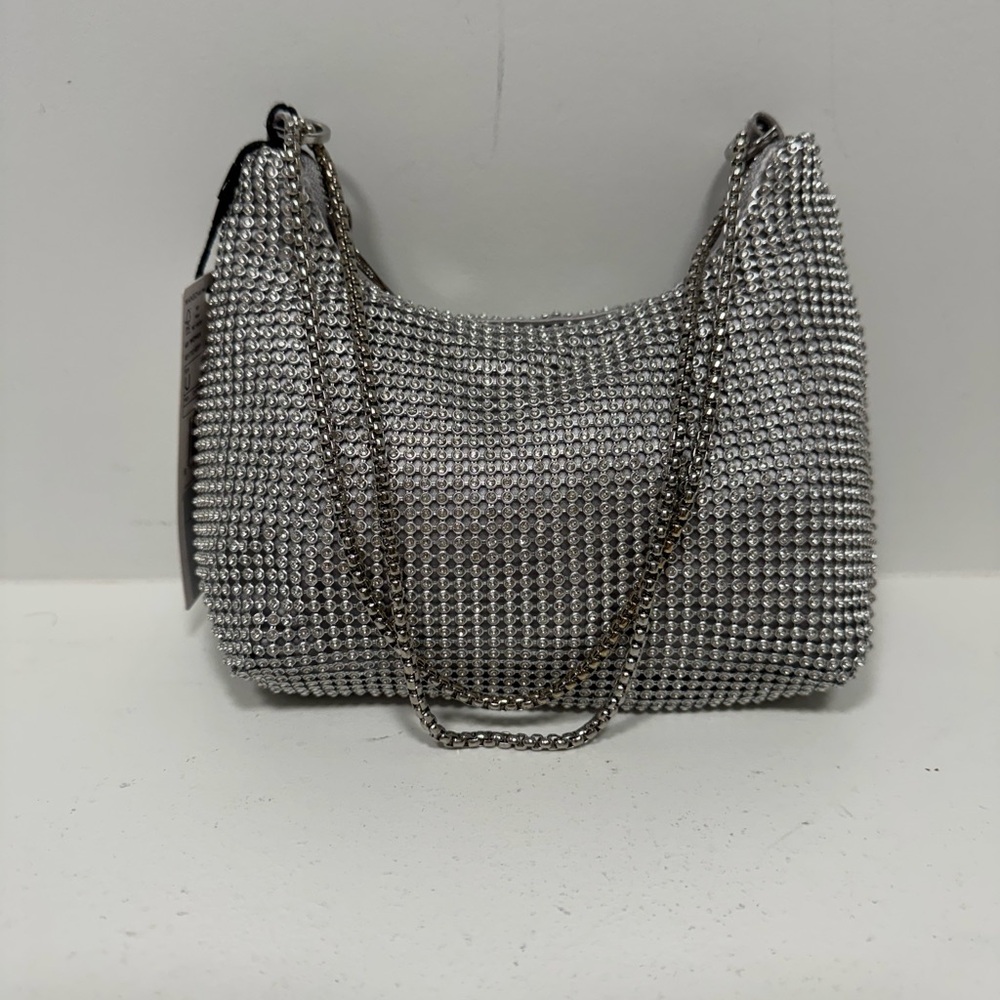Mango Rhinestone Mini bag